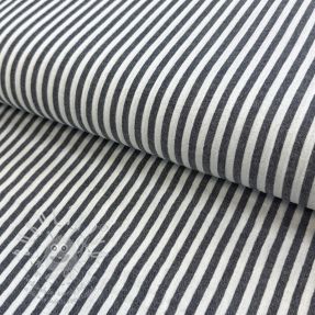 Dupla géz/muszlin YARN DYED Summer stripe navy