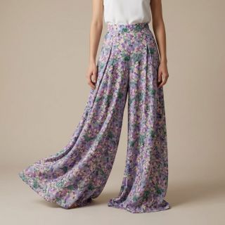 Viszkóz SATIN Flowers Jamie digital print