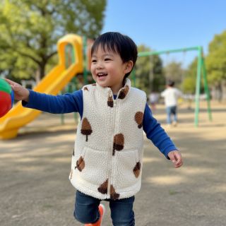 Kabát anyag TEDDY JACQUARD Acorns