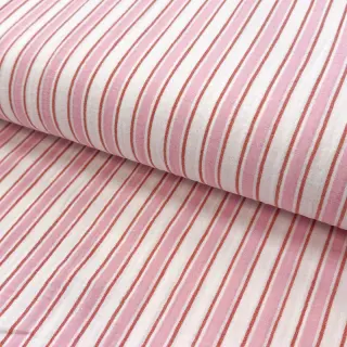 Dupla géz/muszlin YARN DYED Stripe in stripe pink