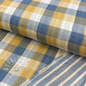 Dupla géz/muszlin DOUBLE SIDED Summer Check