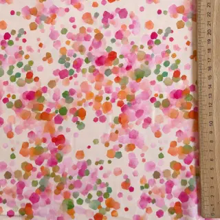 Viszkóz SATIN Dots digital print