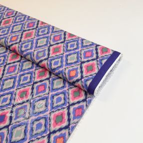 Viszkóz RADIANCE Abstract purple digital print