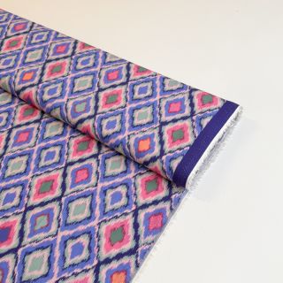 Viszkóz RADIANCE Abstract purple digital print