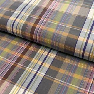 Pamutvászon YARN DYED Check Nina multi