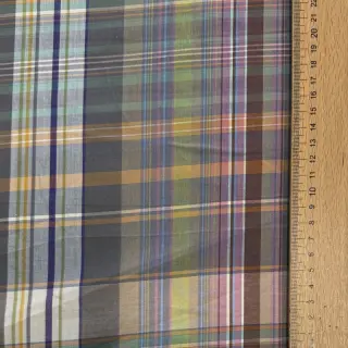 Pamutvászon YARN DYED Check Nina multi
