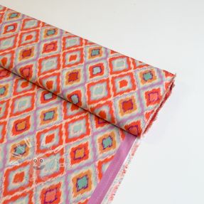 Viszkóz RADIANCE Abstract orange digital print