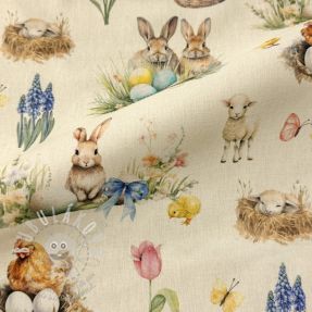 Dekorációs anyag Easter Garden Joy digital print