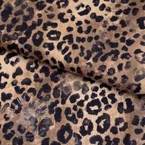Pamutvászon VISCOSE Animal skin digital print