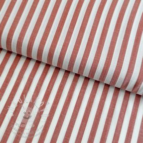 Viszkóz YARN DYED Stripes SMALL orange