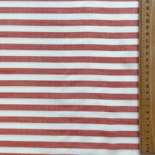 Viszkóz YARN DYED Stripes SMALL orange