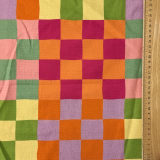 Dekorációs anyag Joyful Block Patch digital print