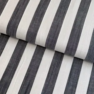Viszkóz YARN DYED Stripes BIG navy