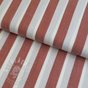 Viszkóz YARN DYED Stripes BIG orange