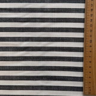 Viszkóz YARN DYED Stripes SMALL navy