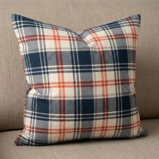 Pamutvászon YARN DYED BRUSHED Check Mia navy