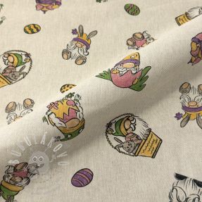 Dekorációs anyag Linenlook Tomte Easter Egg digital print