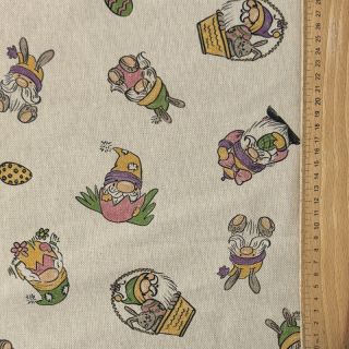 Dekorációs anyag Linenlook Tomte Easter Egg digital print