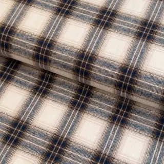 Pamutvászon YARN DYED BRUSHED Check Tim beige