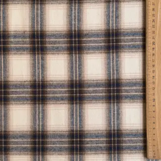 Pamutvászon YARN DYED BRUSHED Check Tim beige