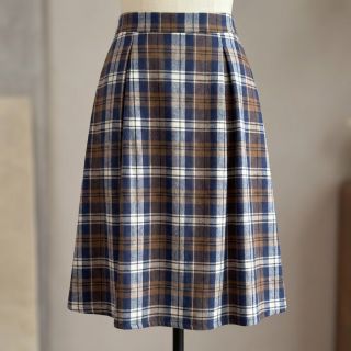 Scottish Check YARN DYED BRUSHED Atlas brown