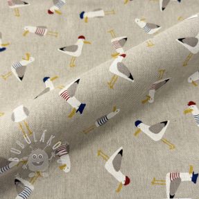 Dekorációs anyag Linenlook premium Seagull dress up