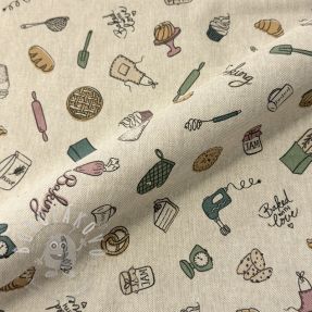Dekorációs anyag Linenlook premium Bake Off Doodle