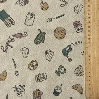 Dekorációs anyag Linenlook premium Bake Off Doodle