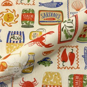 Dekorációs anyag Mediterranean Vibe digital print