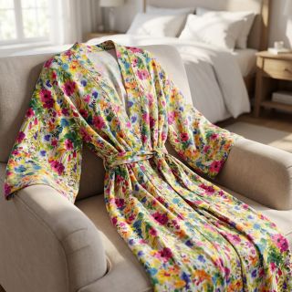 Viszkóz RADIANCE Flowers Zanny digital print