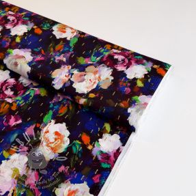 Viszkóz LUREX Flower Tanja digital print