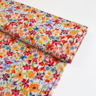 Viszkóz RADIANCE Flowers Jaja digital print