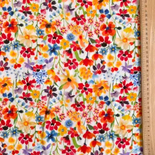 Viszkóz RADIANCE Flowers Jaja digital print