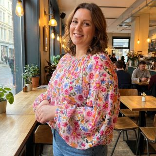 Viszkóz RADIANCE Flowers Polly digital print