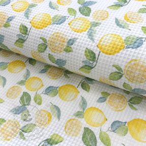 Waffle Lemons digital print