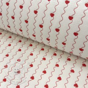 Dupla géz/muszlin STEPPED Heart