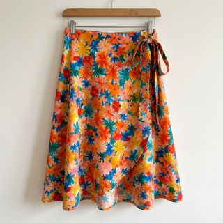 Viszkóz ECOVERO Flowers design C digital print