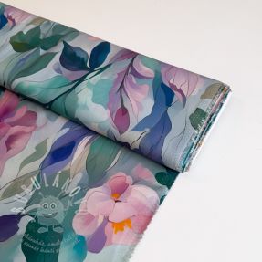 Viszkóz RADIANCE Flower design C digital print