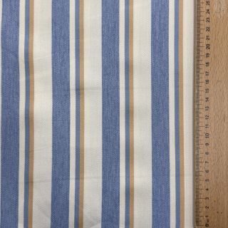 JEANS DENIM YARN DYED Stripe camel
