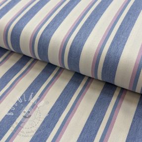 JEANS DENIM YARN DYED Stripe pink