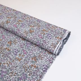 Viszkóz ECOVERO Flowers Galia offwhite