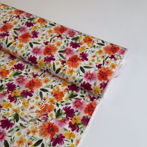 Viszkóz STRETCH Flowers Sonja digital print