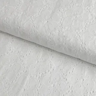Pamutvászon EMBROIDERY 2 side Camelia