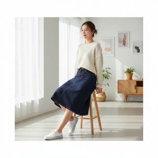 JJEANS DENIM TWILL indigo blue