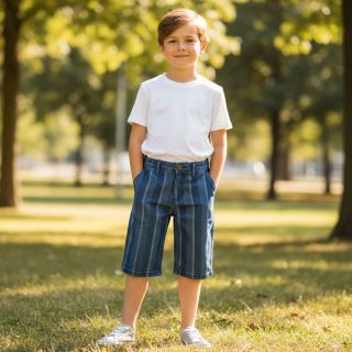 JEANS DENIM Stripe in stripe