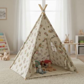 Dekorációs anyag Linenlook Tomte Easter Egg digital print