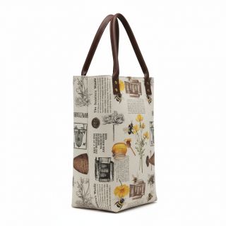 Dekorációs anyag Linenlook Bee Honey Recipe digital print