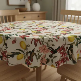 Dekorációs anyag Linenlook Lemon Tropic Artisan digital print