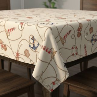 Dekorációs anyag Linenlook Maritime Rope Mix digital print