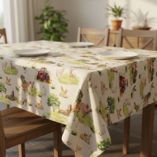 Dekorációs anyag Cosy Farm Animals digital print